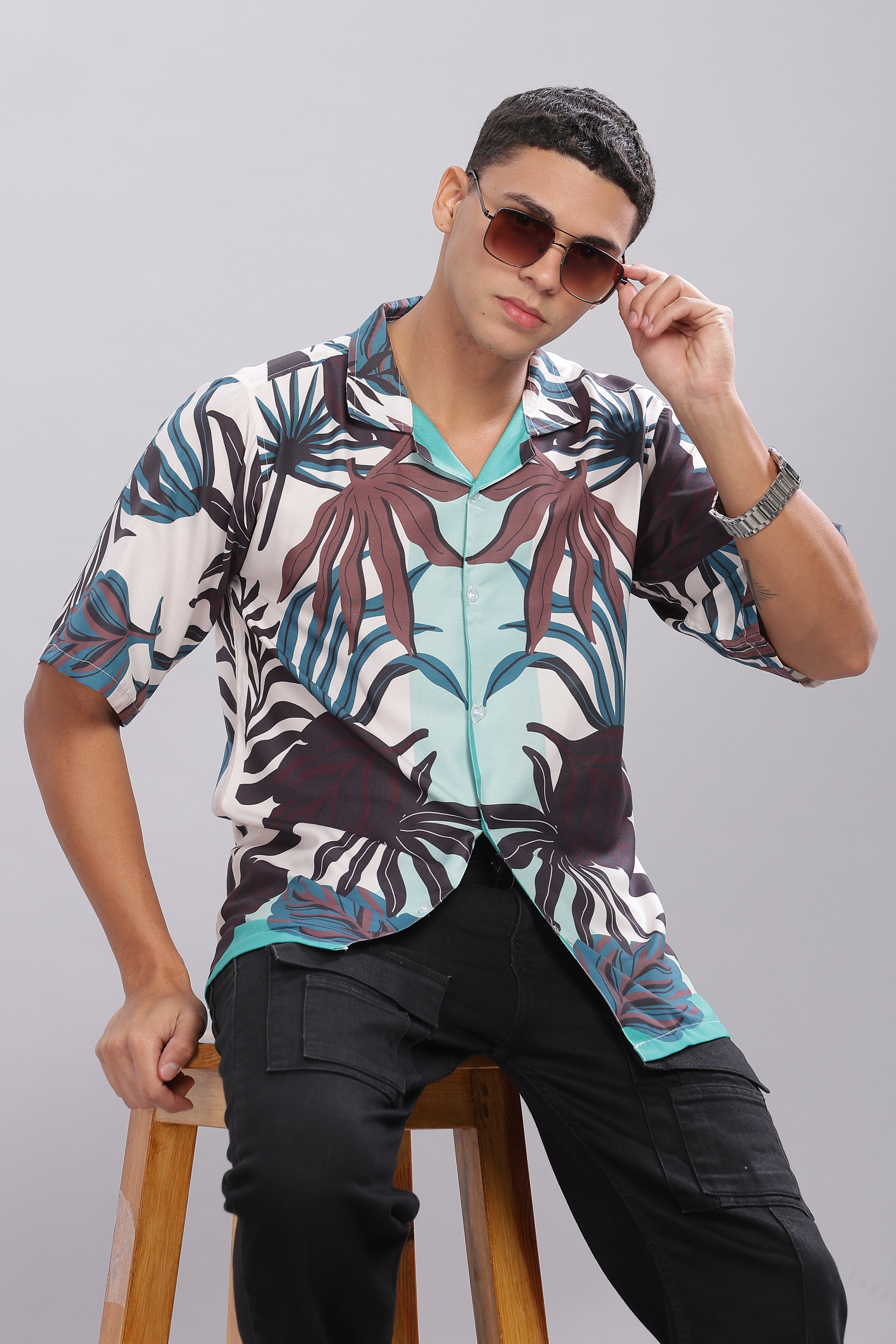 SMOKE JAZZ DROP SHIRT